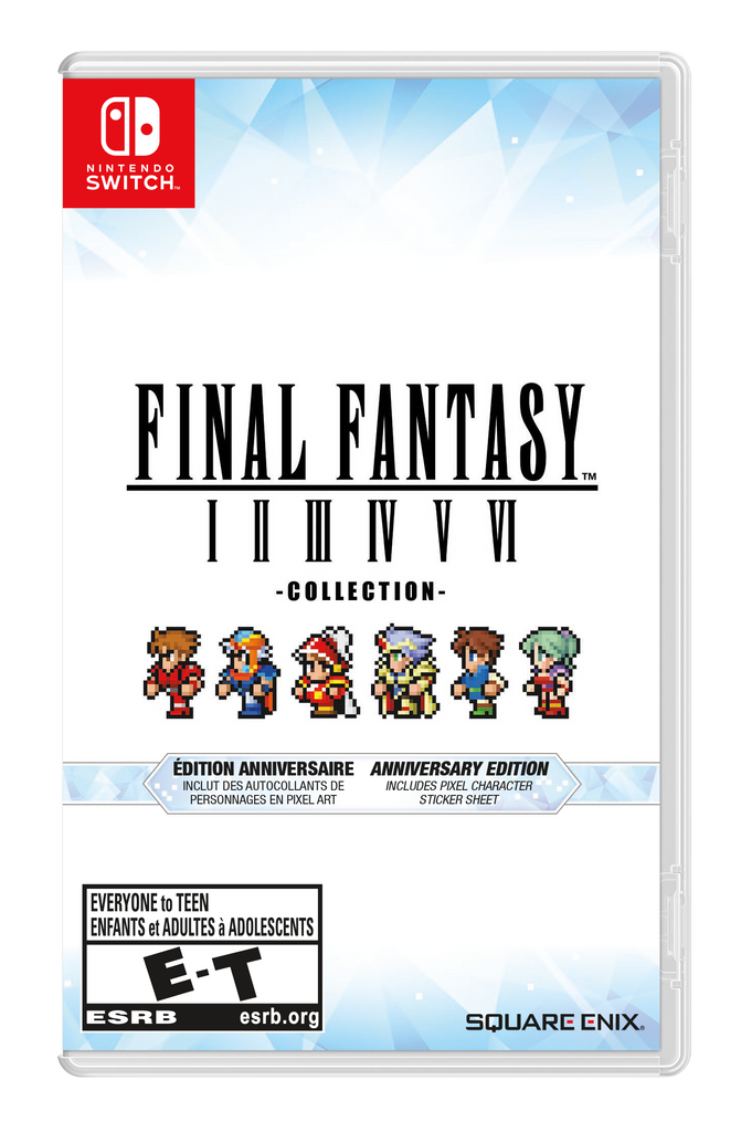Final Fantasy I-VI Collection Anniversary Edition - Nintendo