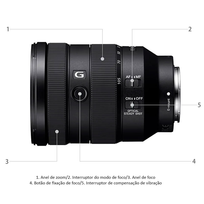Lente Sony FE 24-105mm F4 G OSS | VideoLoc