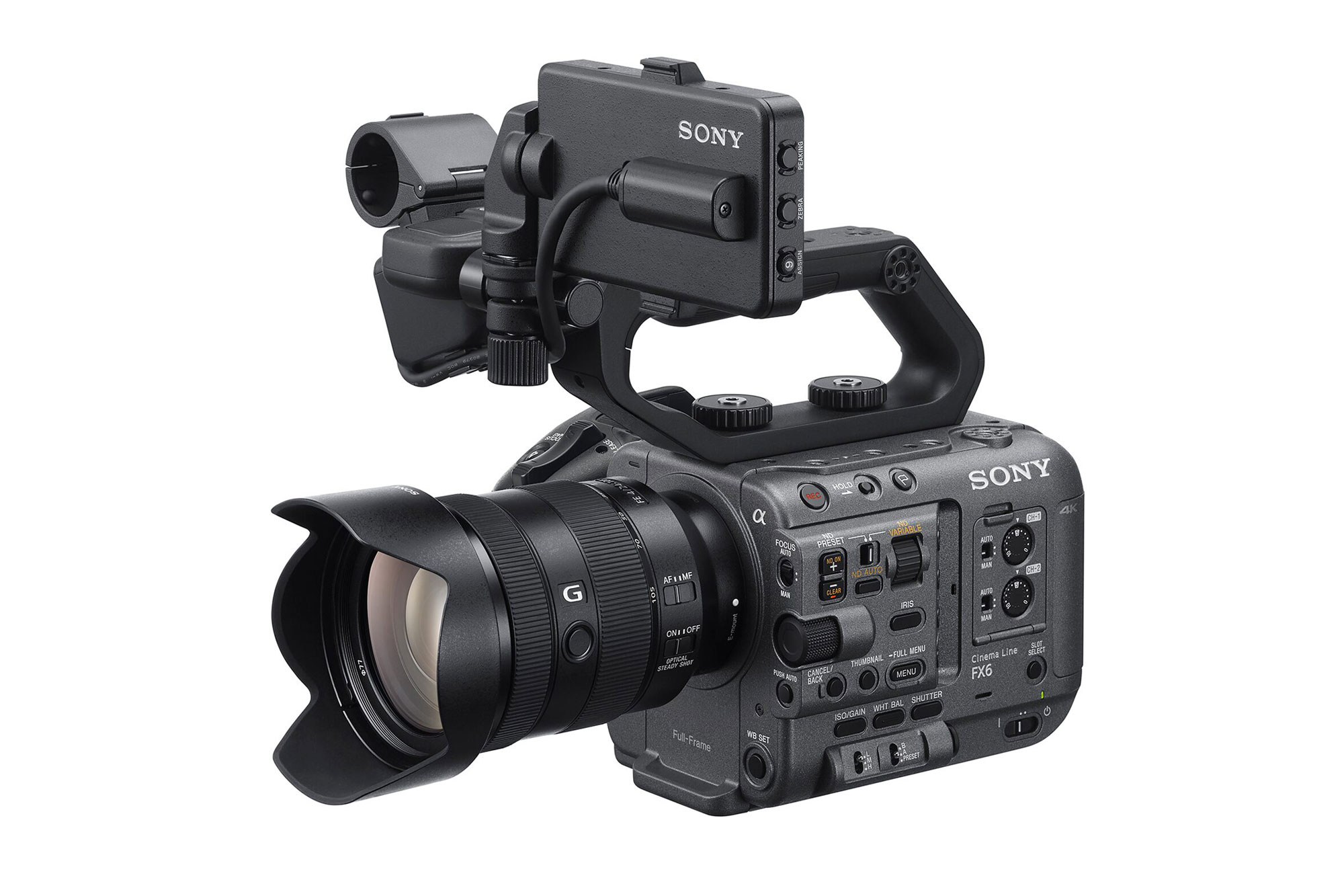 ソニー、フルサイズセンサー搭載で4K/120p撮影、ファストハイブリッド