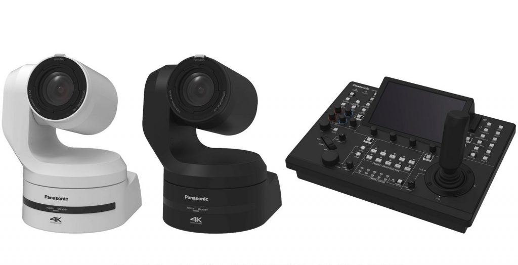 パナソニック、4K/60p出力対応の回転台一体型4Kインテグレーテッド