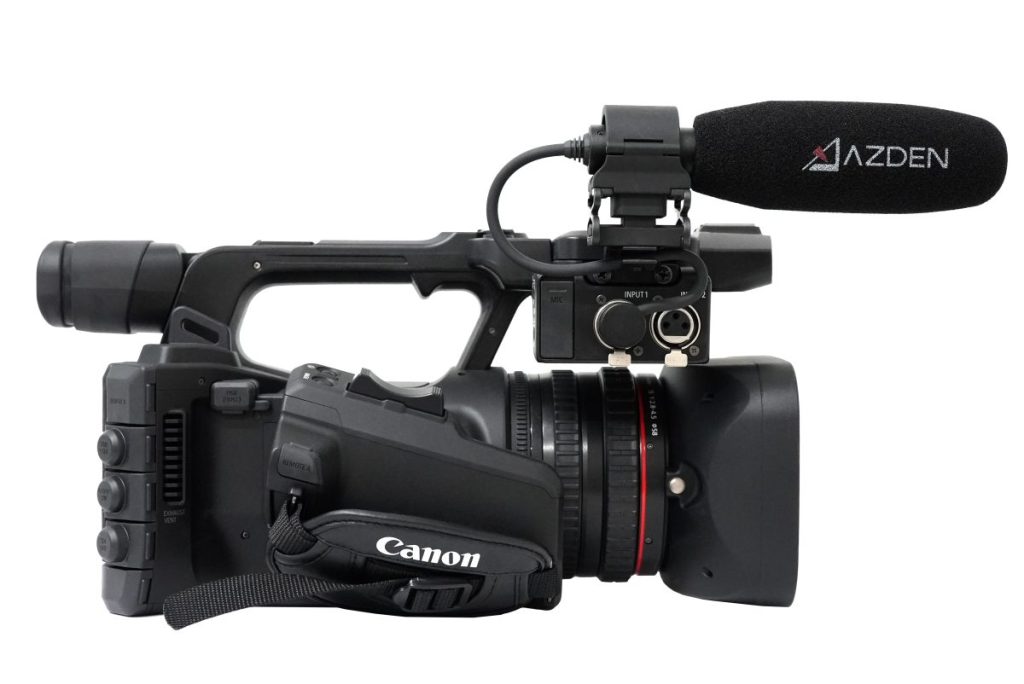 アツデン、 L型XLRコンパクトシネママイクロホン「SGM-250LX」を発売