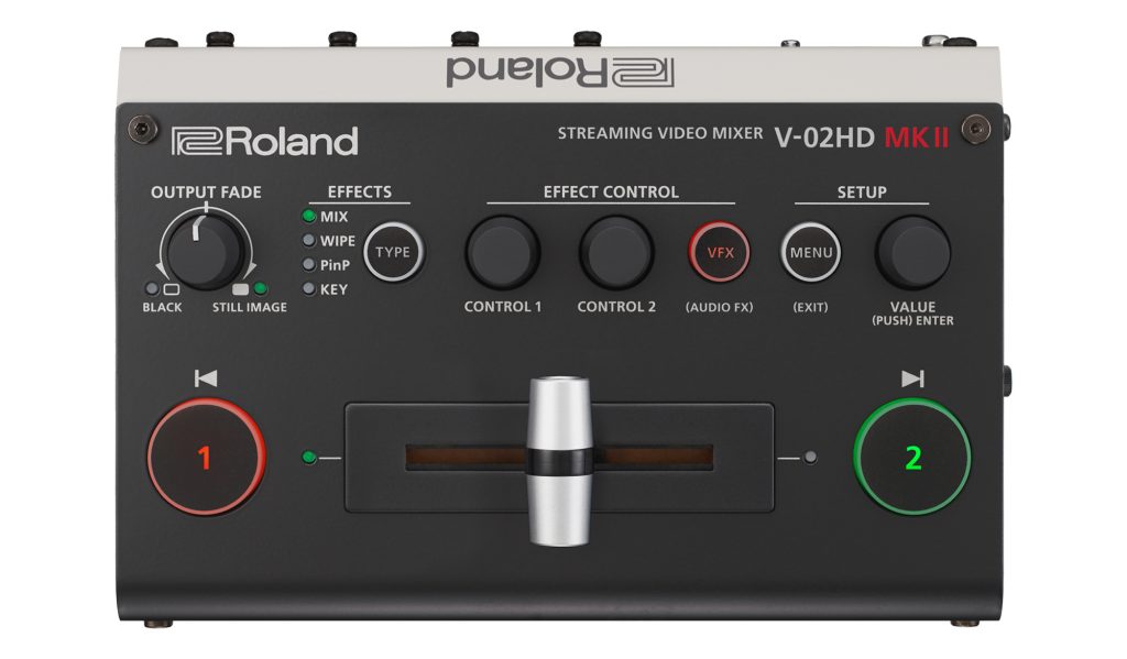 ローランド、ストリーミング機能を新規搭載したHDMI入力2系統/出力2