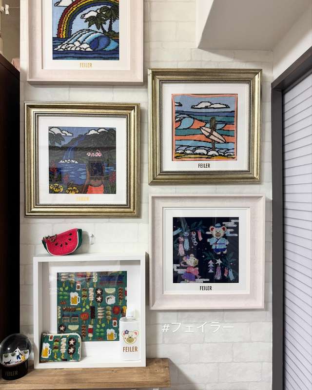 FEILER 額 KS-251001 ホワイト 額 KS-251001(ホワイト): FEILER