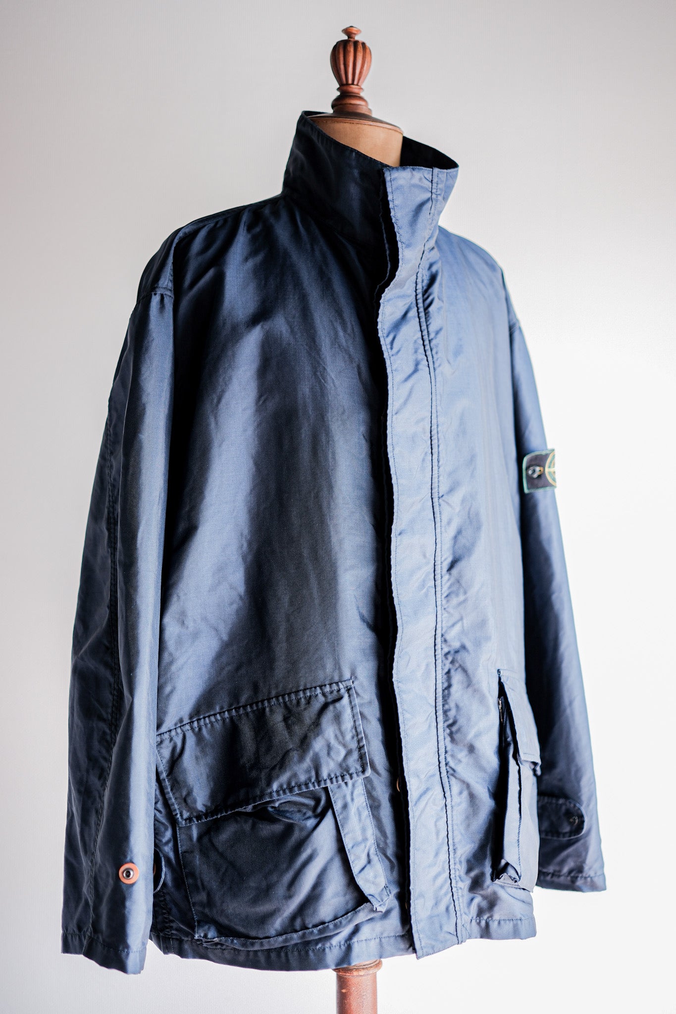 90's】Old STONE ISLAND Nylon Jacket Size.XXL