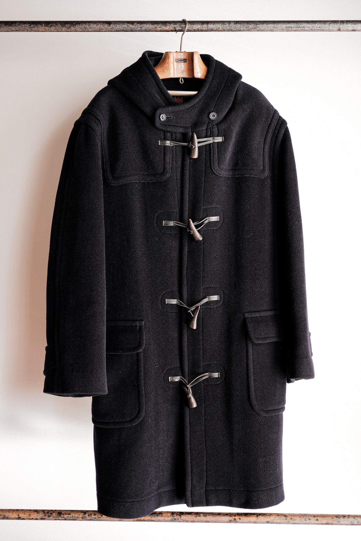 90's】OLD ENGLAND PARIS Wool Duffle Coat 