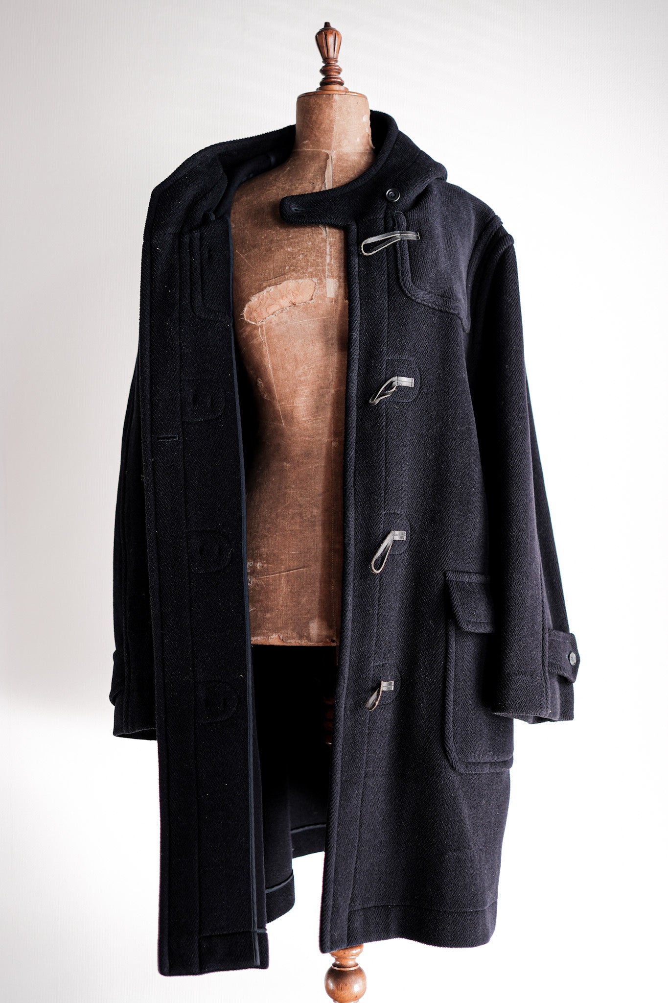 90's】OLD ENGLAND PARIS Wool Duffle Coat 