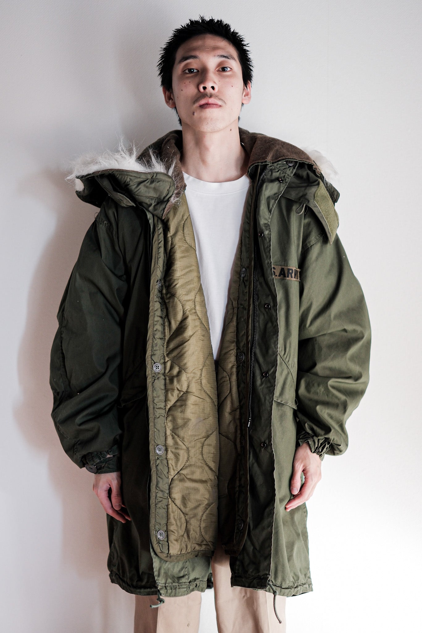 80's] U.S.Army M-65 Fishtail PARKA SIZE.MEDIUM 