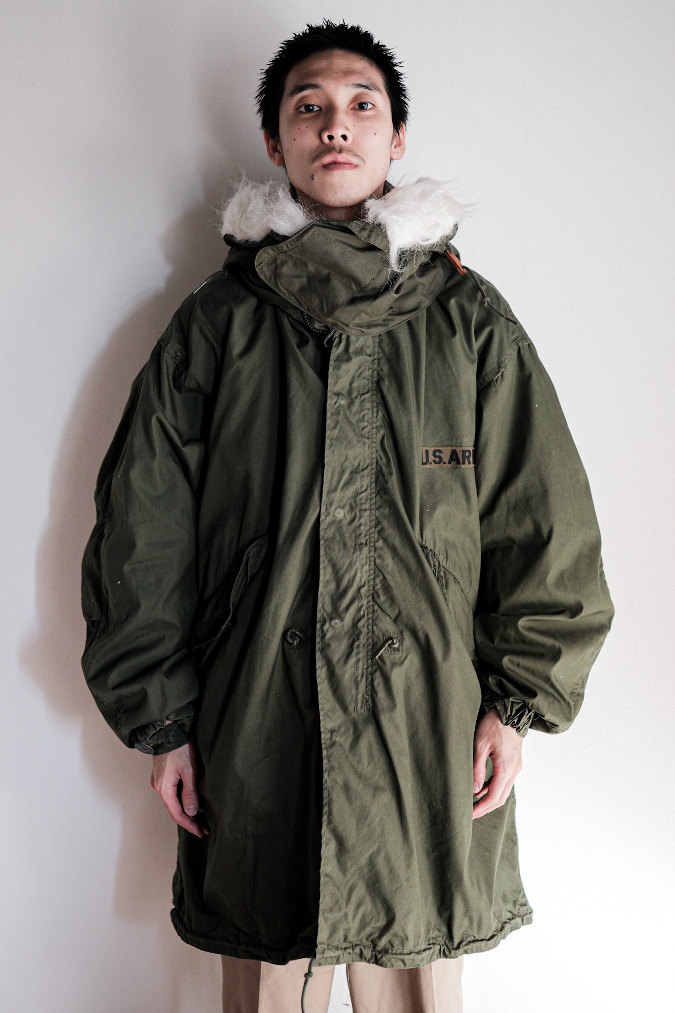 80's] U.S.Army M-65 Fishtail PARKA SIZE.MEDIUM 