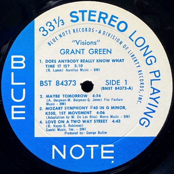 GRANT GREEN / VISIONS / LP / | RECORD SHOP VIEW
