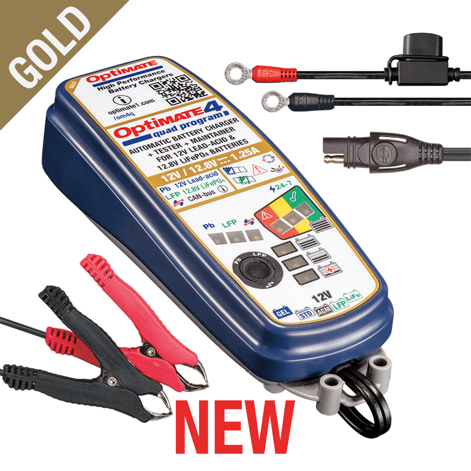 OptiMate 4 バッテリー充電器を購入する | Viejos Pistones