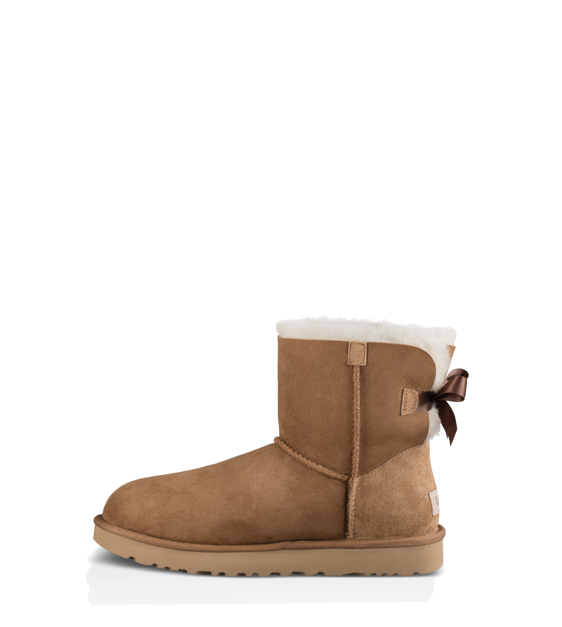 UGG Mini Bailey Bow II Chestnut (Women) – Village Shoes Fresno