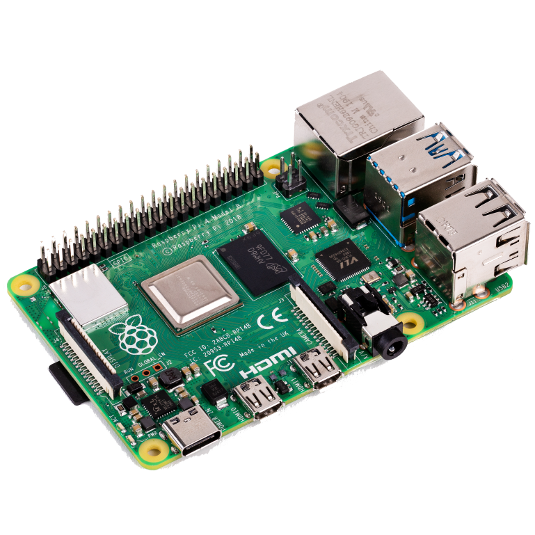 Raspberry Pi 4 Kit (1GB, 2GB, 4GB) | HDMI Adapter | USB-C Adapter
