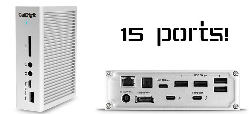 CalDigit TS3 Plus Thunderbolt 3 Station Review – Visuals Producer