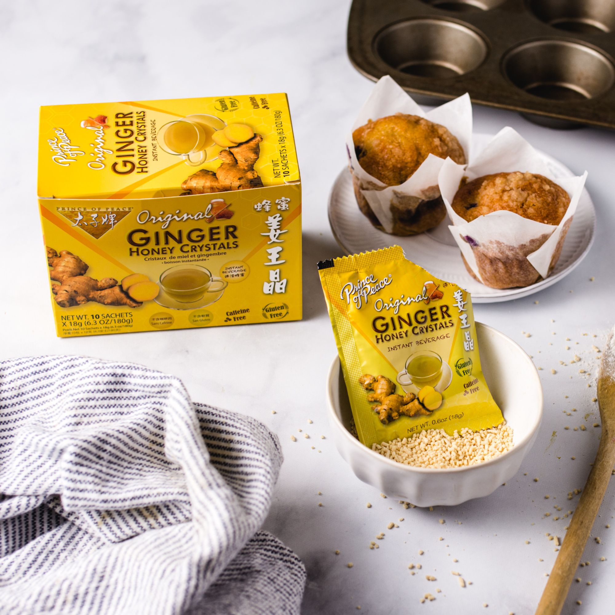 Ginger Honey Crystals Instant Tea | Vitamin World