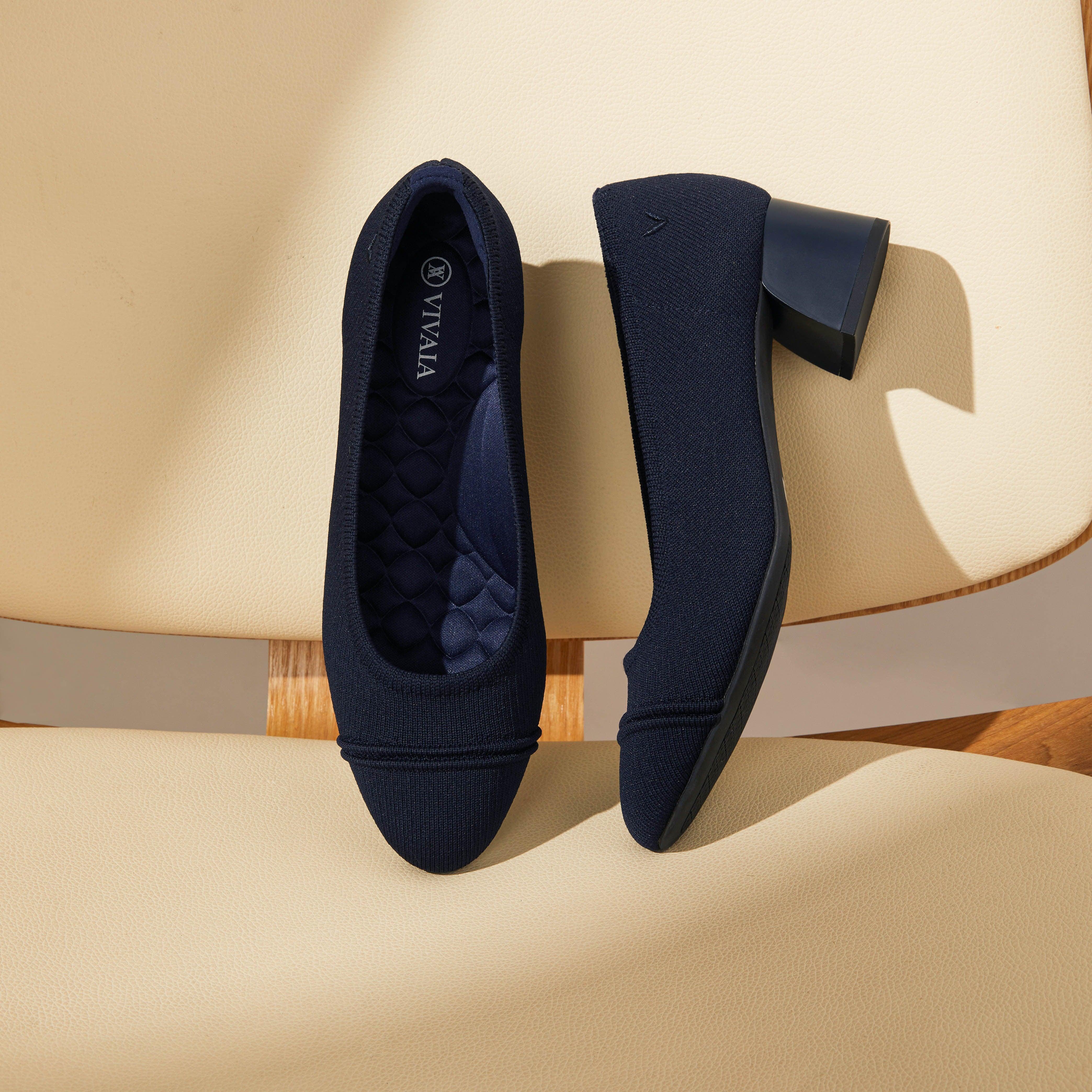 Julie Pro] ラウンドトゥ チャンキーヒール パンプス – VIVAIA JAPAN