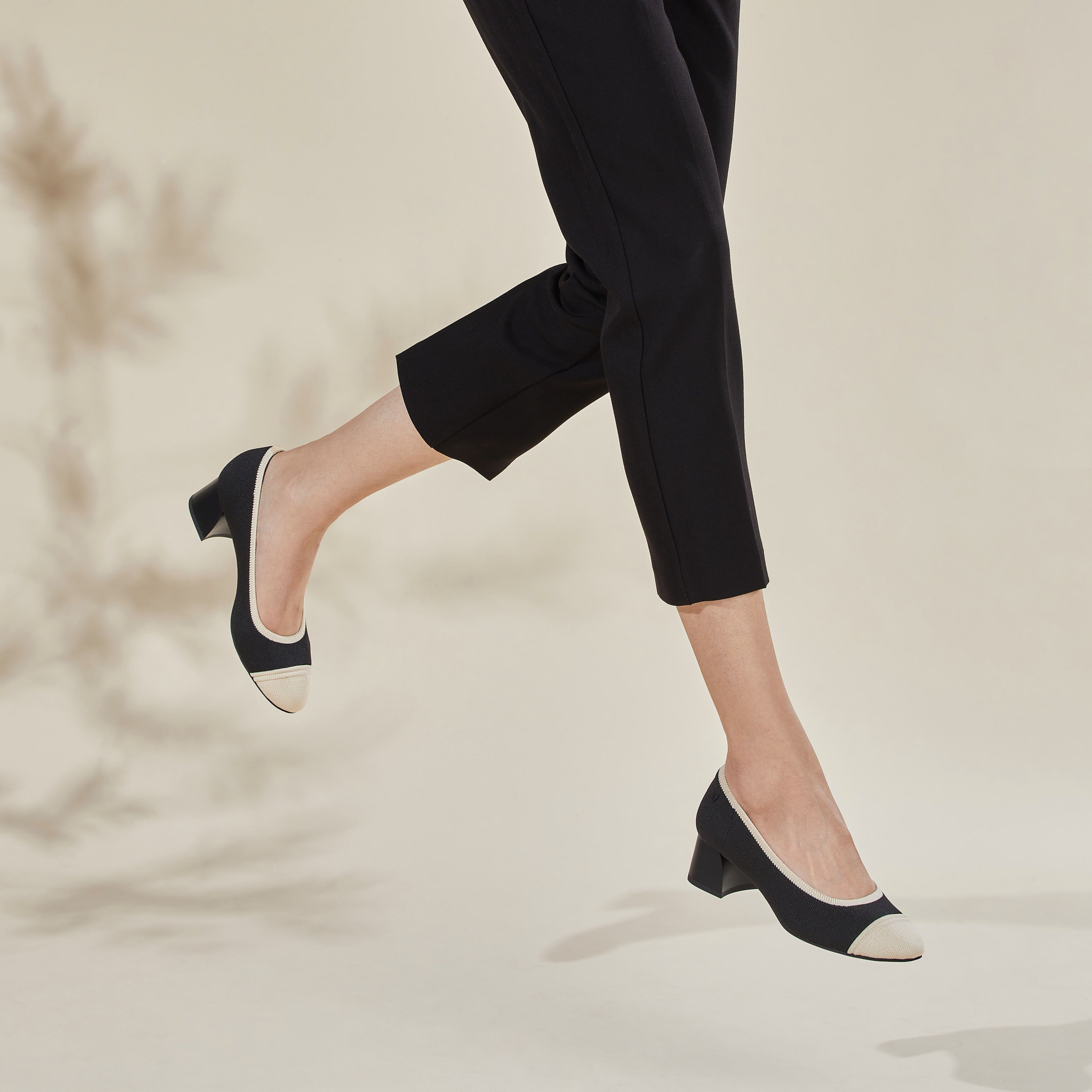 Julie Pro] ラウンドトゥ チャンキーヒール パンプス – VIVAIA JAPAN