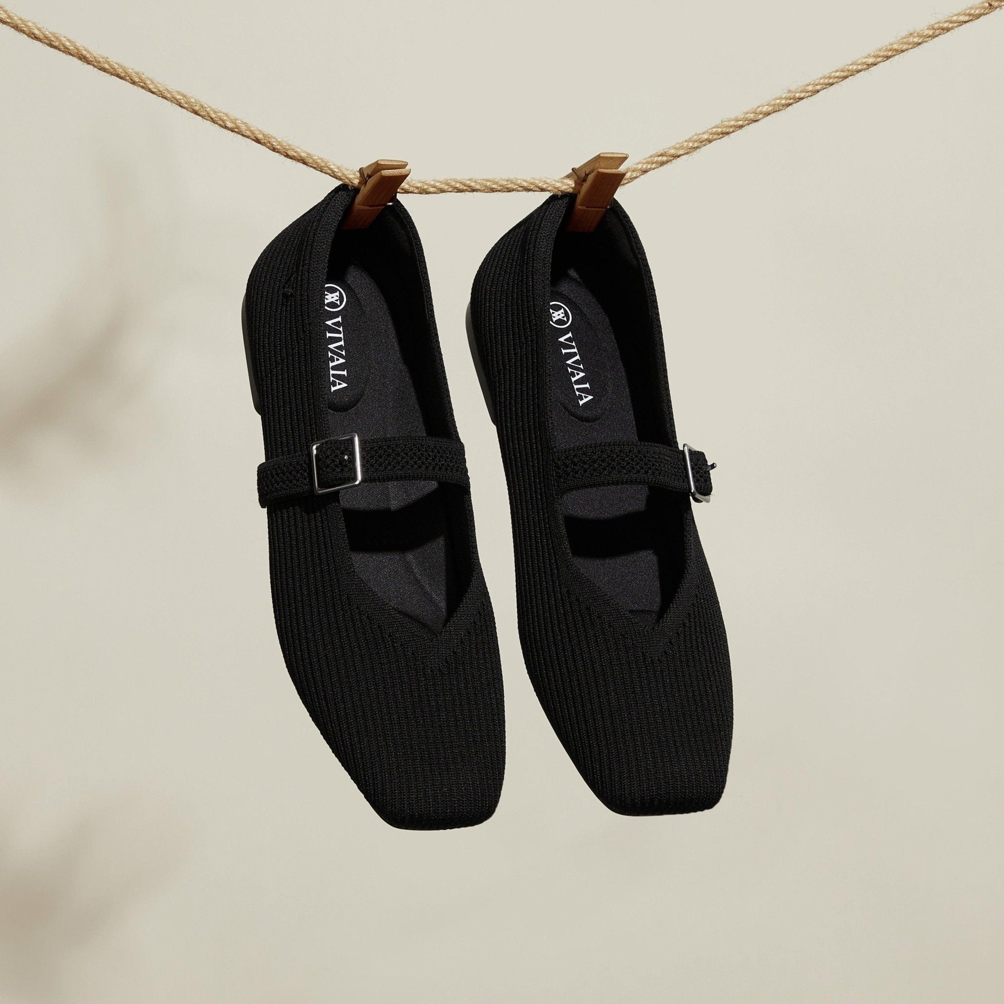 Margot™ Mary Jane]スクエアトゥ メリージェーン フラットシューズ