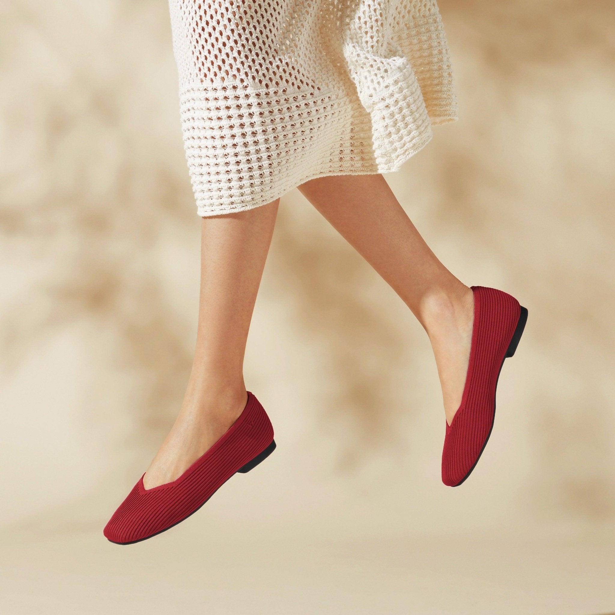 Margot™ 2.0] スクエアトゥ フラットシューズ – VIVAIA JAPAN