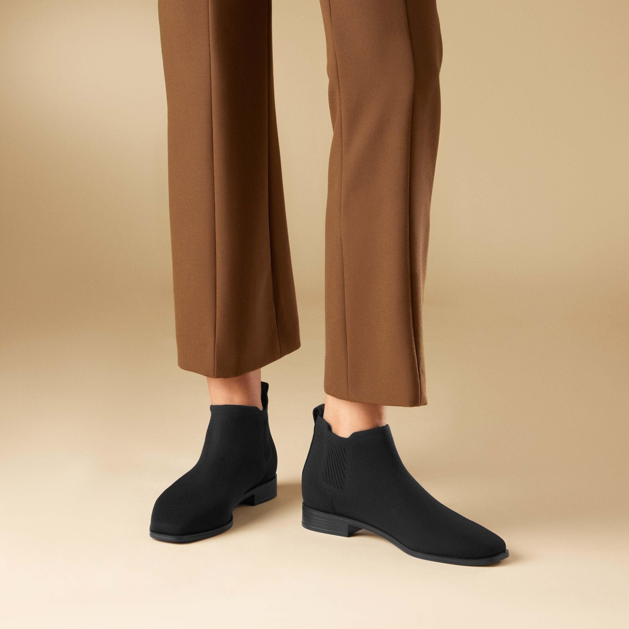 Ryan Pro] スクエアトゥ 撥水加工 チェルシーブーツ – VIVAIA JAPAN