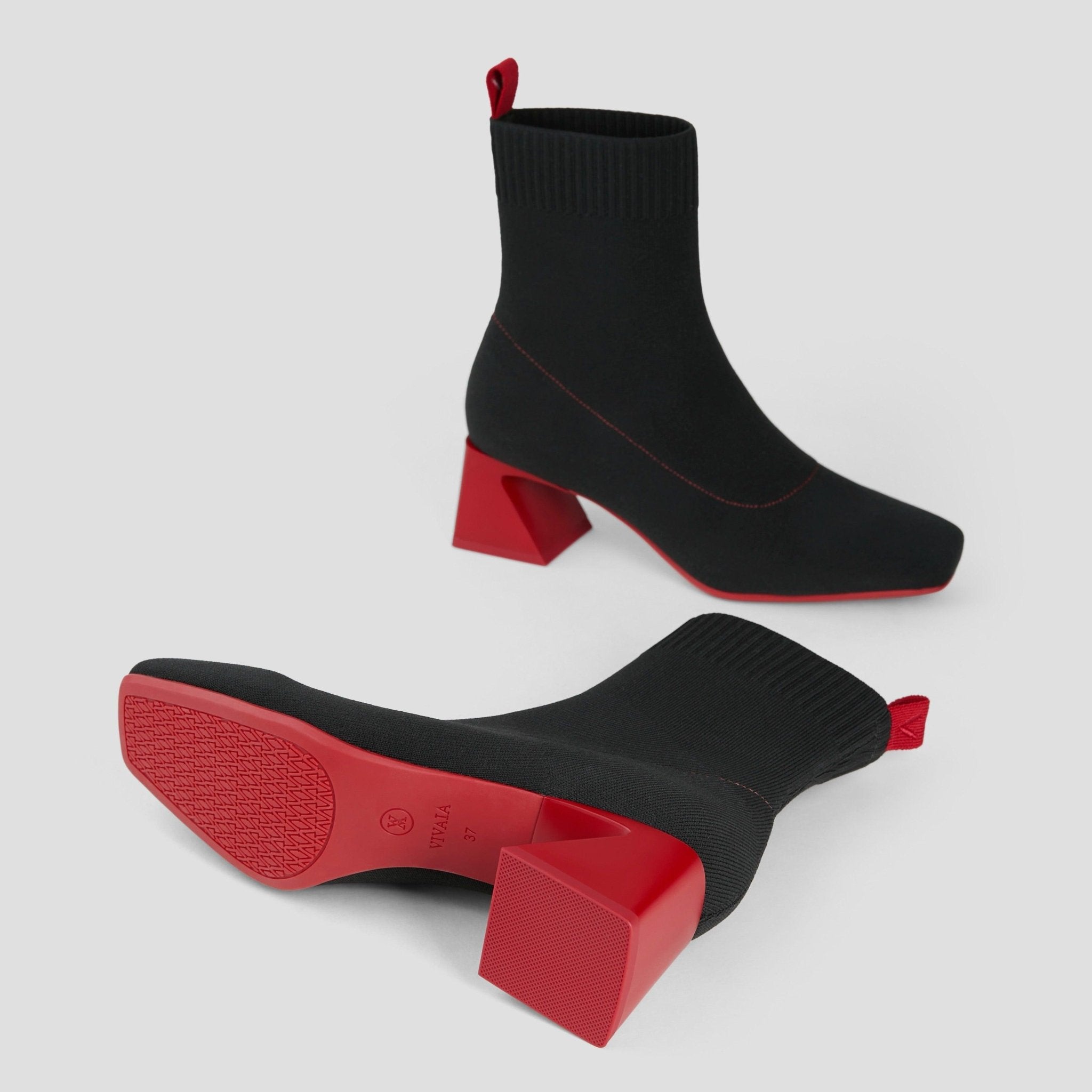 Regina Pro] スクエアトゥ 撥水加工 ショートブーツ – VIVAIA JAPAN