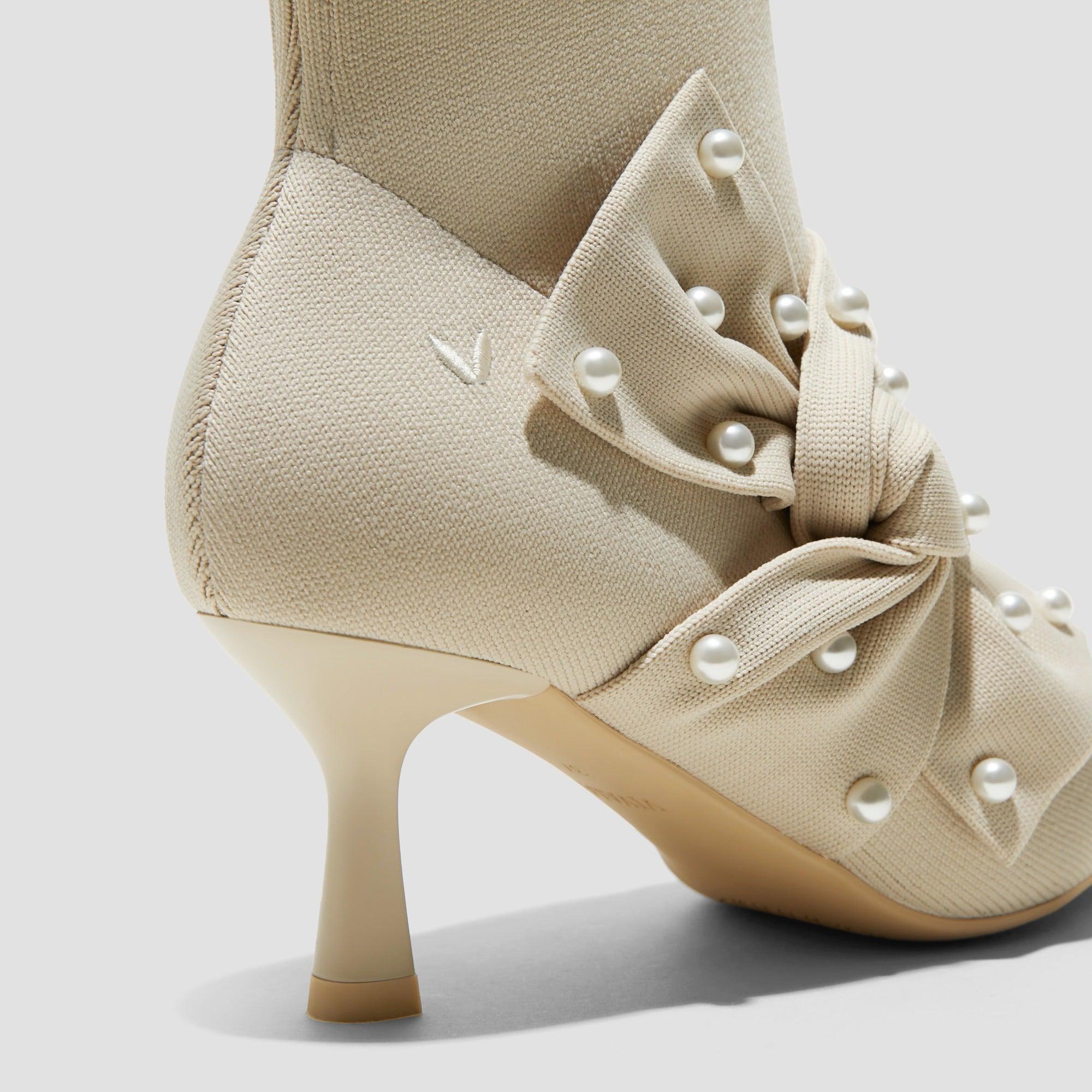 Athena] ポインテッドトゥ 撥水加工 アンクル ヒールブーツ – VIVAIA JAPAN