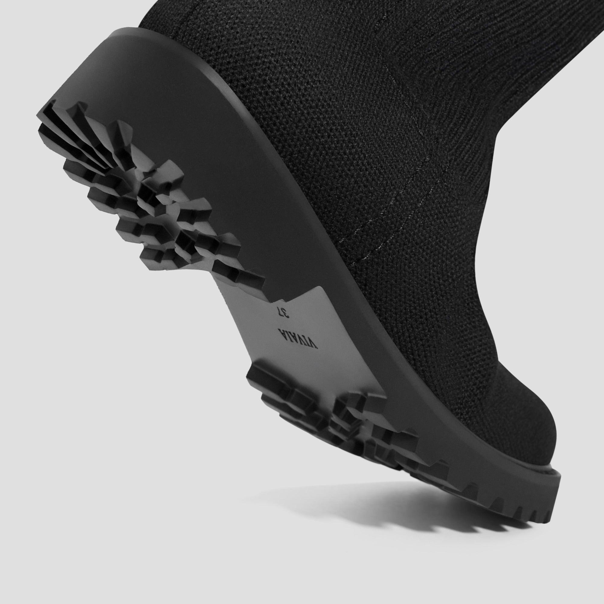 Flora] ラウンドトゥ 撥水加工 ラグソール アンクルブーツ – VIVAIA JAPAN