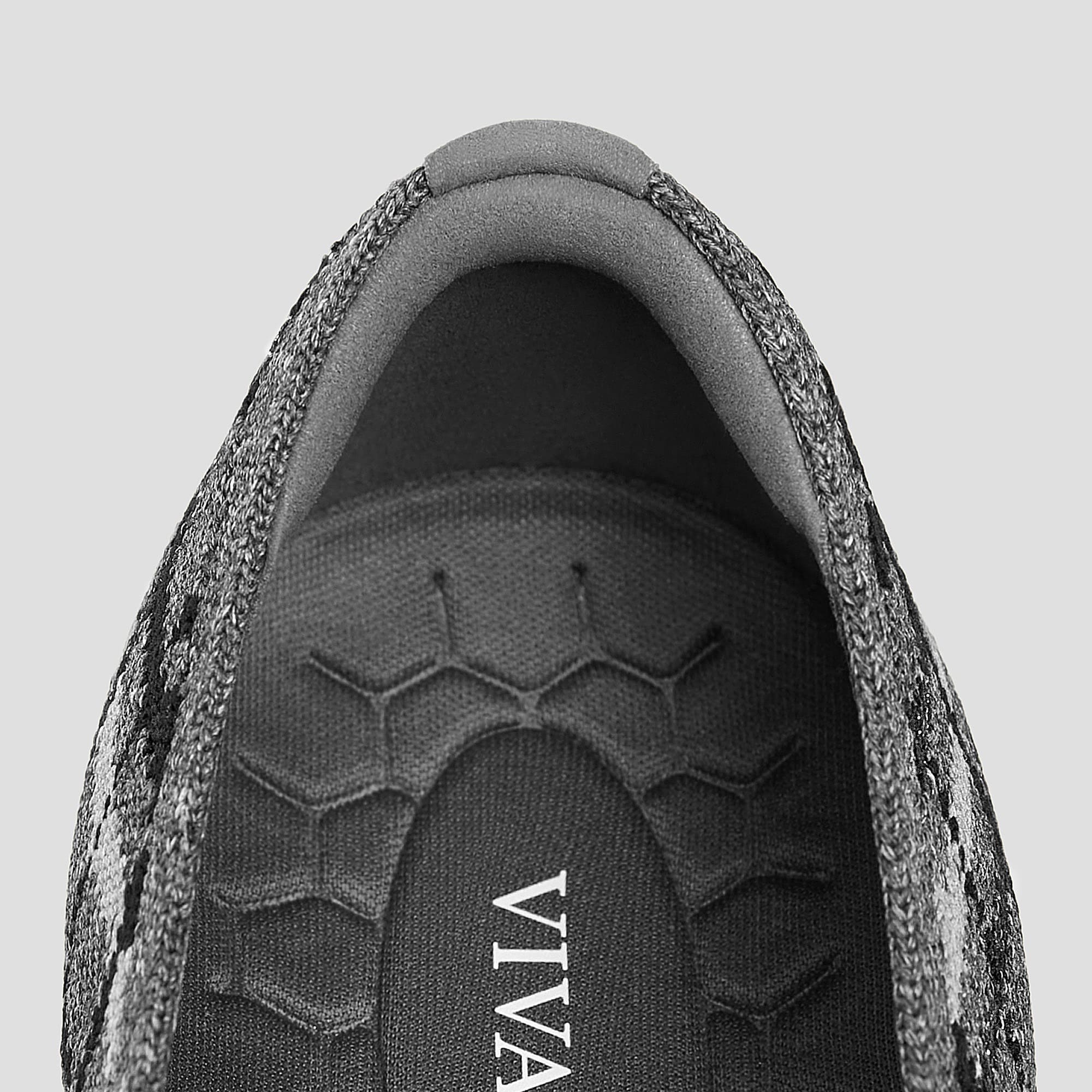 Francesca] アーモンドトゥ プラットフォーム トラックソール