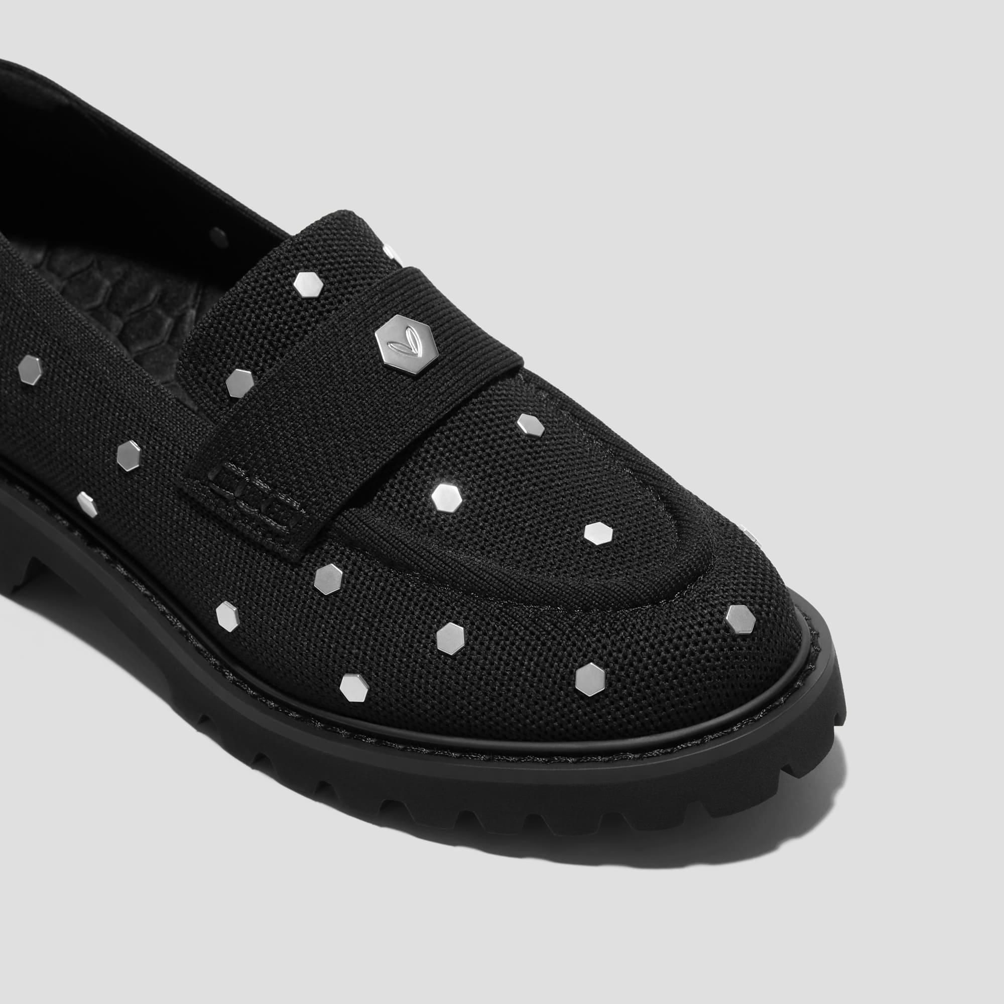 Francesca] アーモンドトゥ プラットフォーム トラックソール