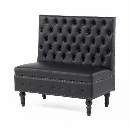 VINCENT(ヴィンセント) 1.5人掛けソファ ベンチソファ 合皮/布地 VZ1.5