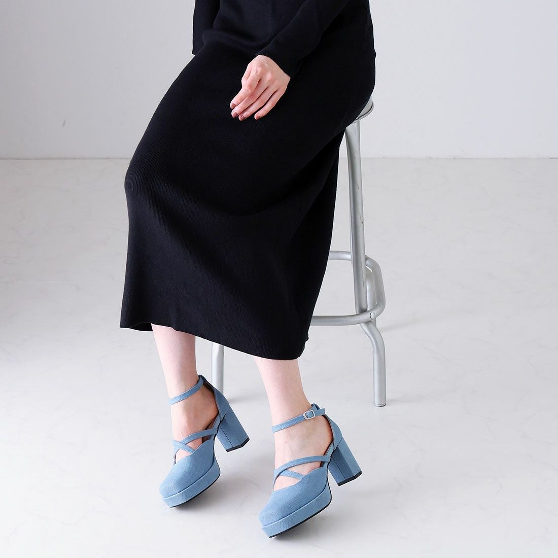 2026年春再販】【公式ストア/ZOZO限定】厚底プラットフォームクロス