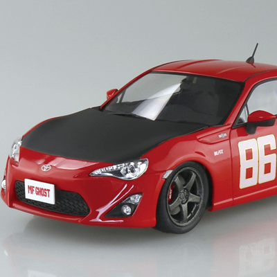 1/24 MFゴースト 片桐 夏向 ZN6 TOYOTA86 第1巻 小田原パイクスピーク