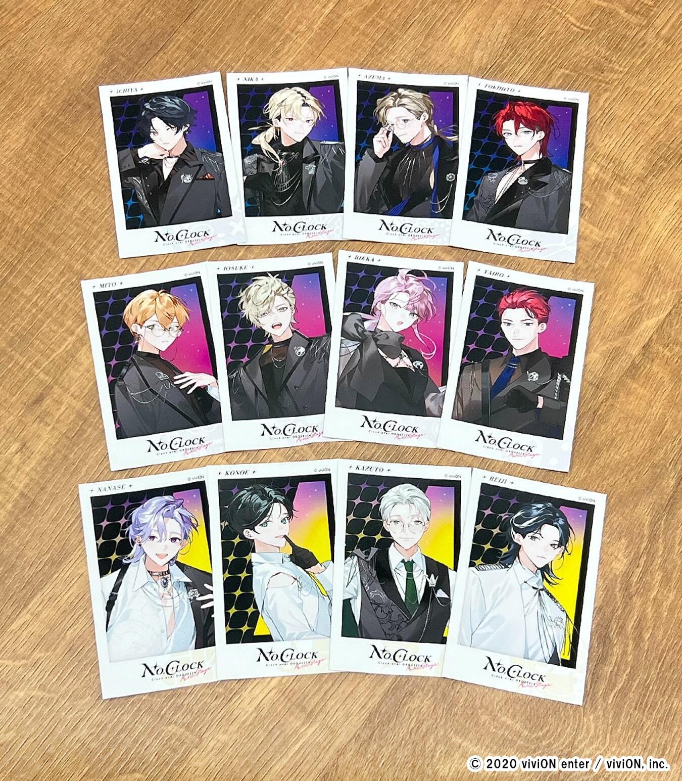 カード］NO.CLOCK ブラインドチェキ風カード【クロケスタ】 – viviON BLUE