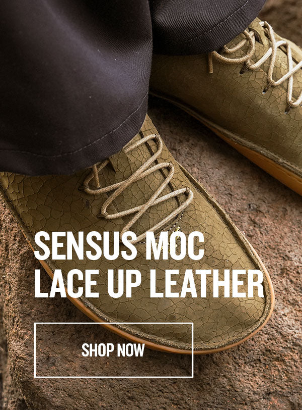 画像のみ／SENSUS MOC LACE UP LEATHER(mens) - Vivobarefoot JAPAN