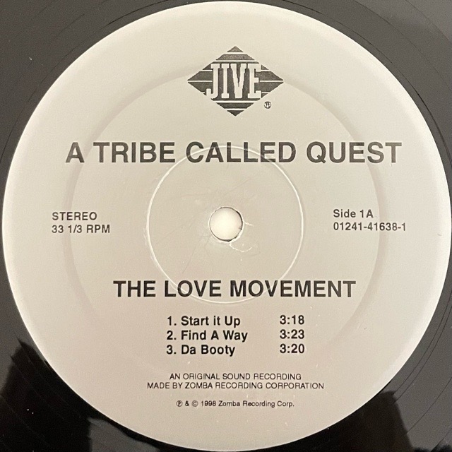 A Tribe Called Quest｜The Love Movement (LP)｜レコード通販