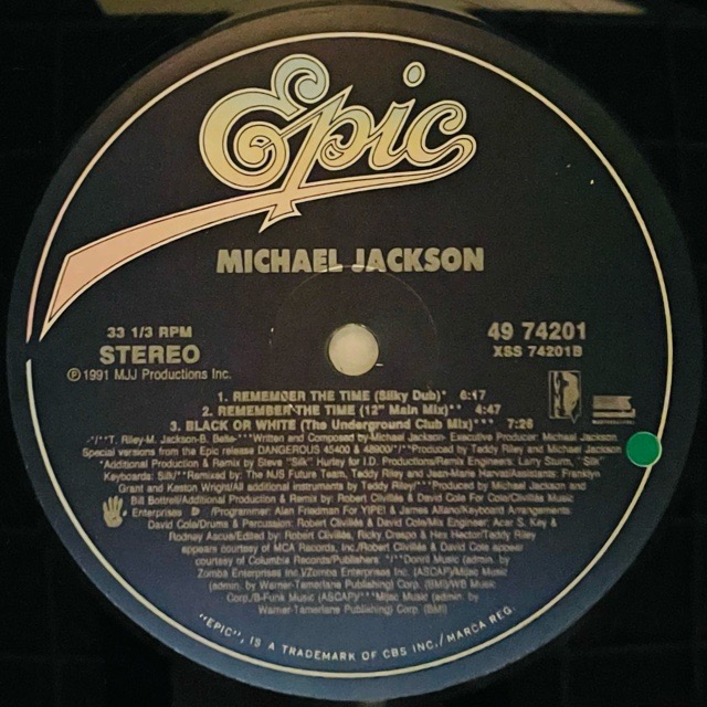 Michael Jackson｜Remember The Time (12)｜レコード通販