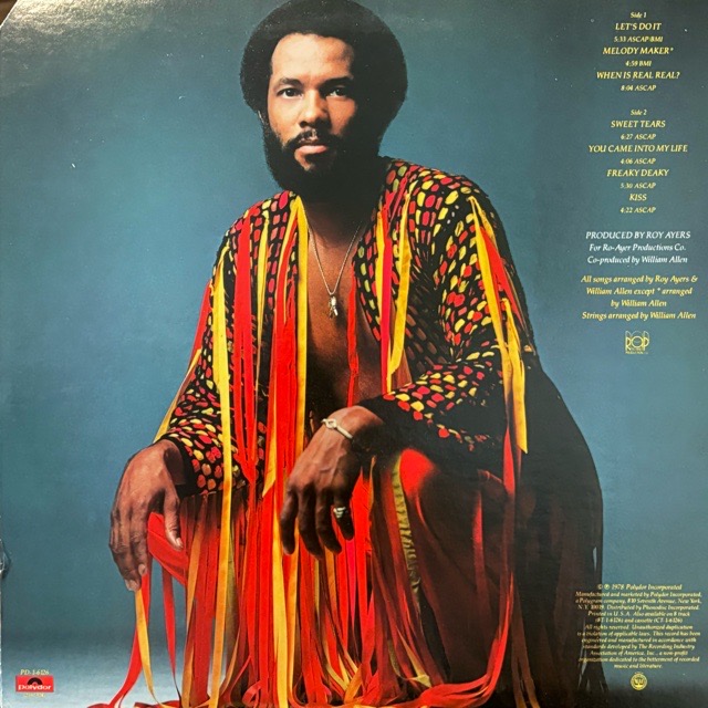 Roy Ayers｜Let's Do It (LP)｜レコード通販｜vivrantdiscstore