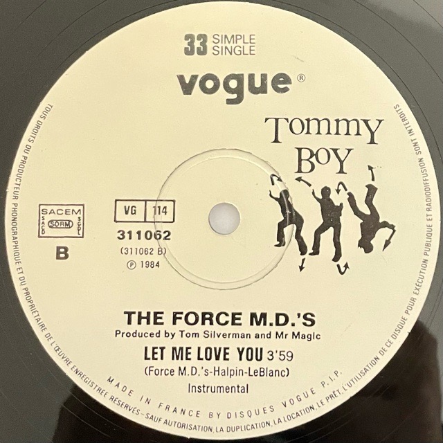 The Force M.D.'s｜Let Me Love You (12)｜レコード通販｜vivrantdiscstore