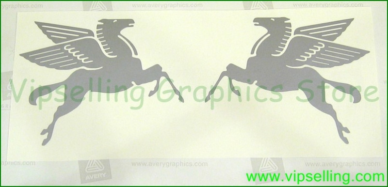 GAS GAS Decals Pegasus Sign / Mobil Sign Pegasus Mobil Sign Mobil