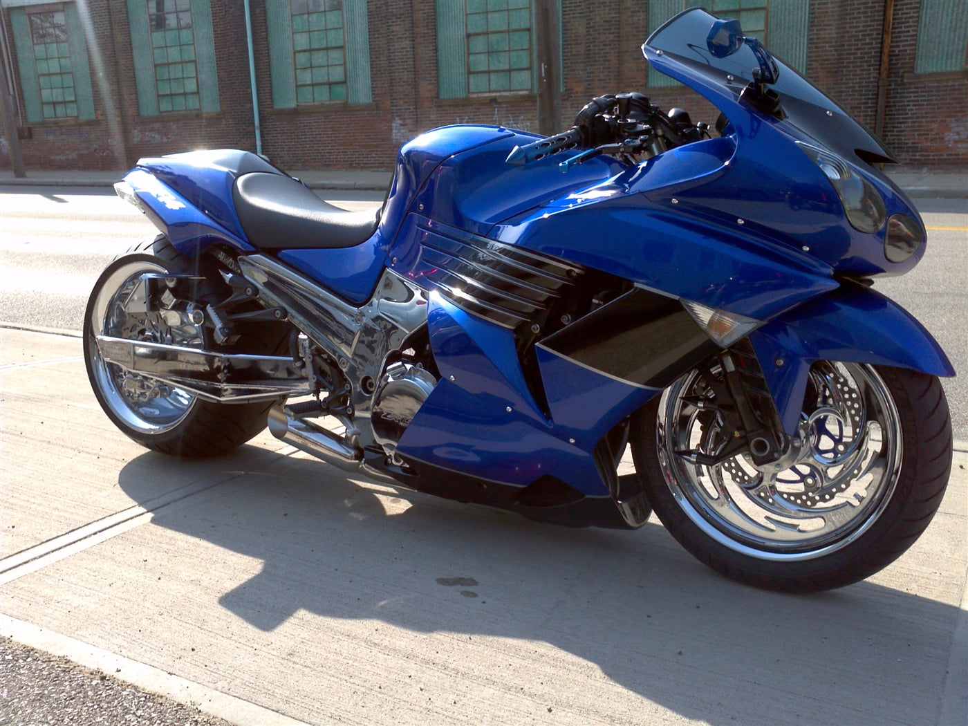 SHORTY ZX14 06-07 DUALS BLACK VEZX14K6B – VooDoo Custom Motorcycle