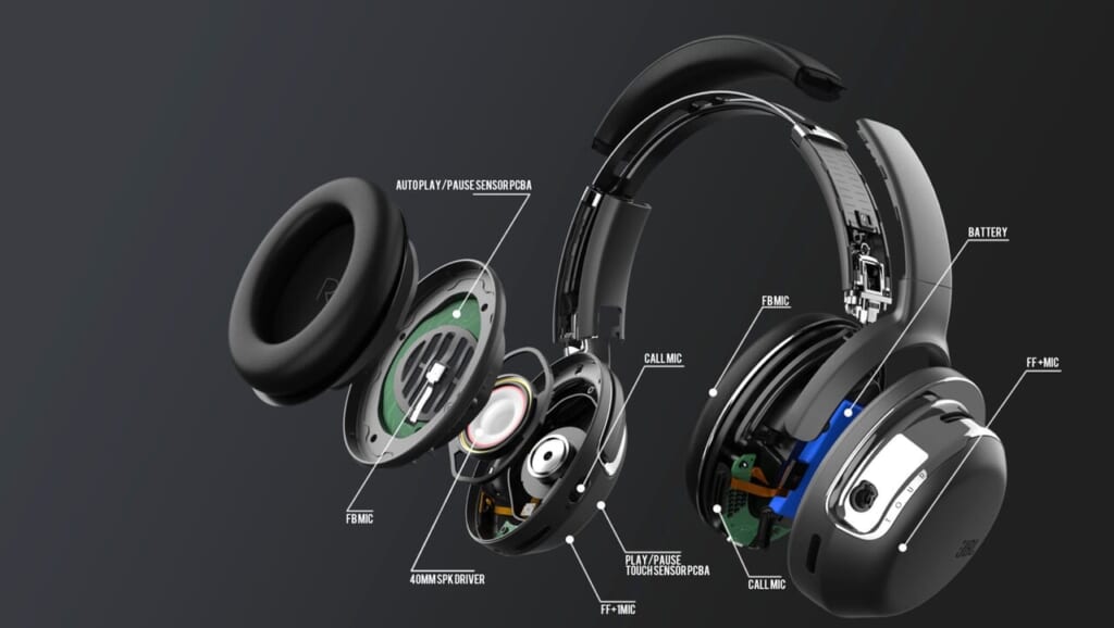 ワイヤレスオーバーイヤーヘッドホン『JBL TOUR ONE M2』新発売