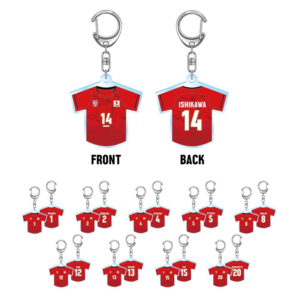 カプセルトイ ユニフォームキーホルダー（ランダム全10種） | JVA STORE