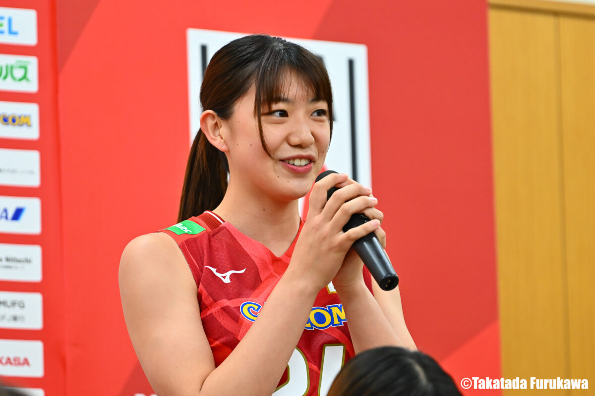 姫路に日本代表の野中瑠衣が新加入！ 「とにかくチャレンジし続け