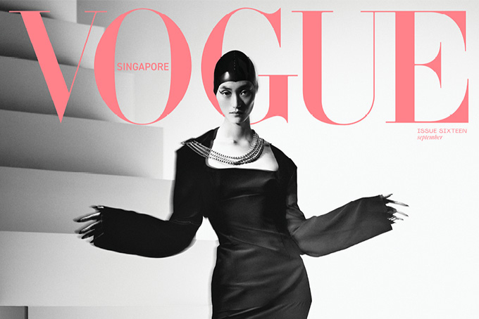 Fashion's New World: Lina Zhang graces Vogue Singapore's September