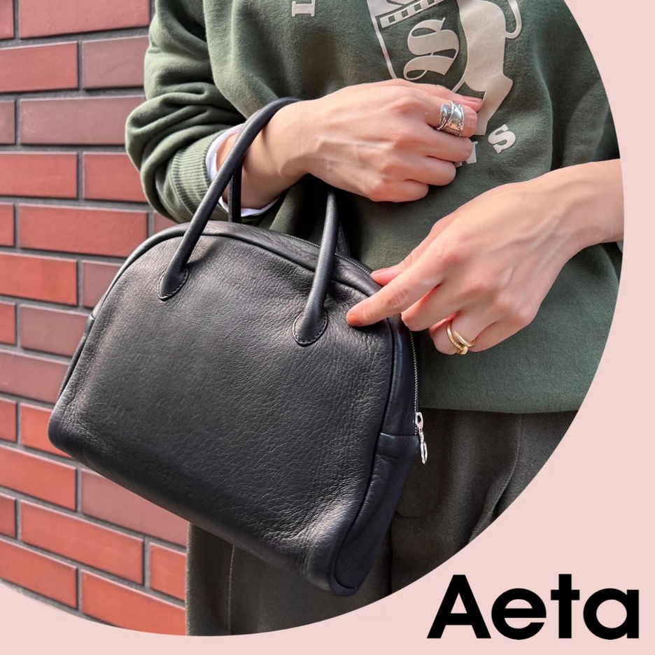 争奪戦！】Aeta 大人気ボストンバッグ♡ 別注ミルクティーカラーの