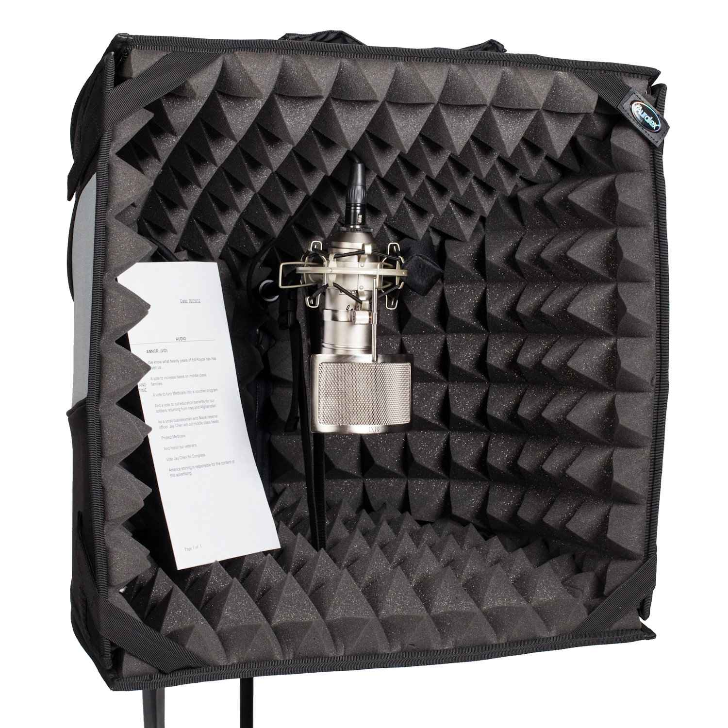 Porta-Booth Pro Portable Vocal Recording Booth – Voice Over Essentials