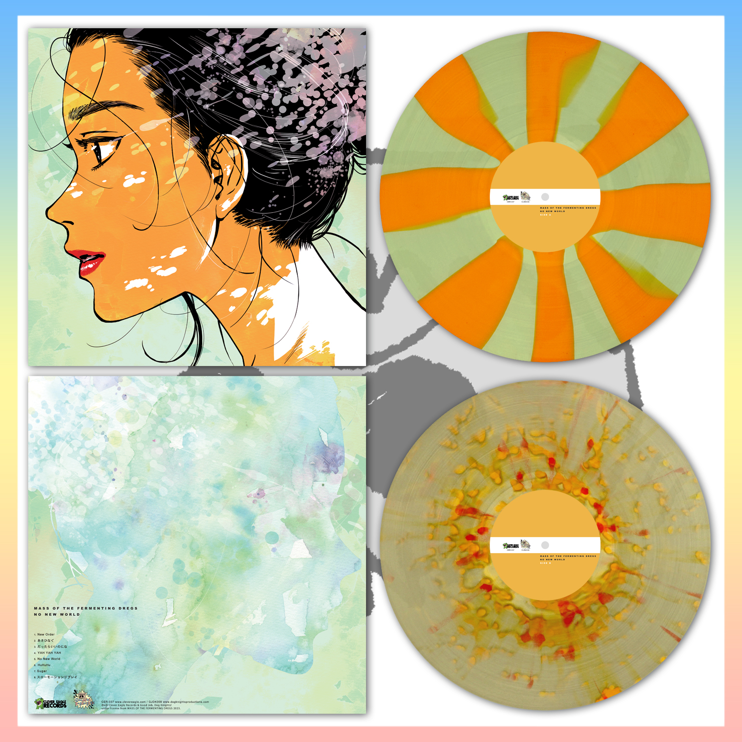 GJDK008.2: Mass Of The Fermenting Dregs | No New World 12″ LP