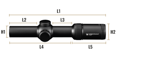 Vortex Strike Eagle 1-8x24 Riflescope