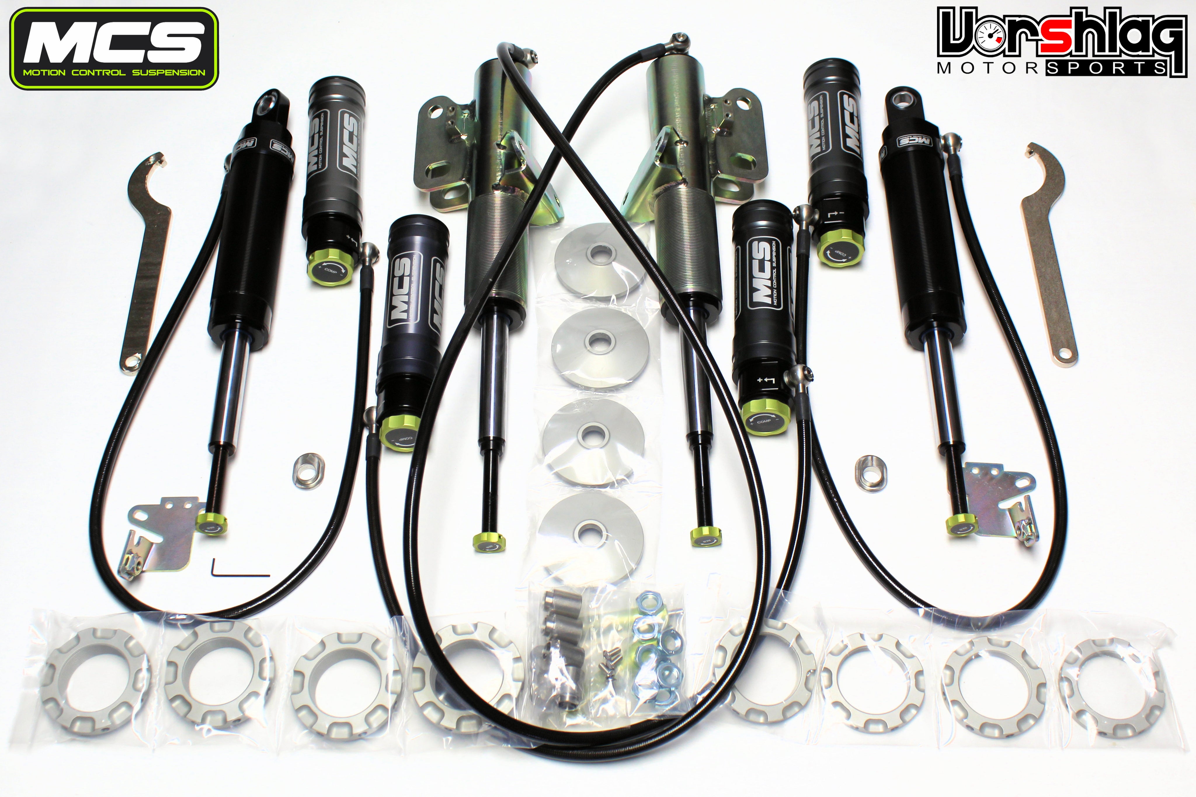 MCS RR2 Remote Double Adjustable Monotube Dampers (BRZ/GR86/FR-S