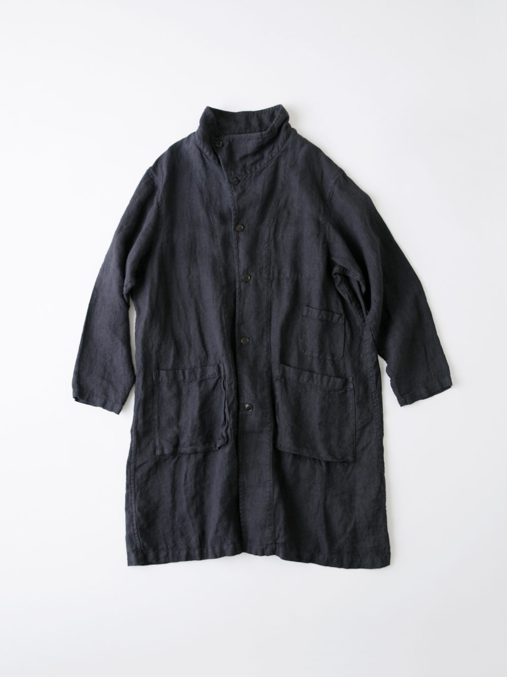 Soft Linen Twill ワークコート | ITEM | Vlas blomme｜ ヴラスブラム