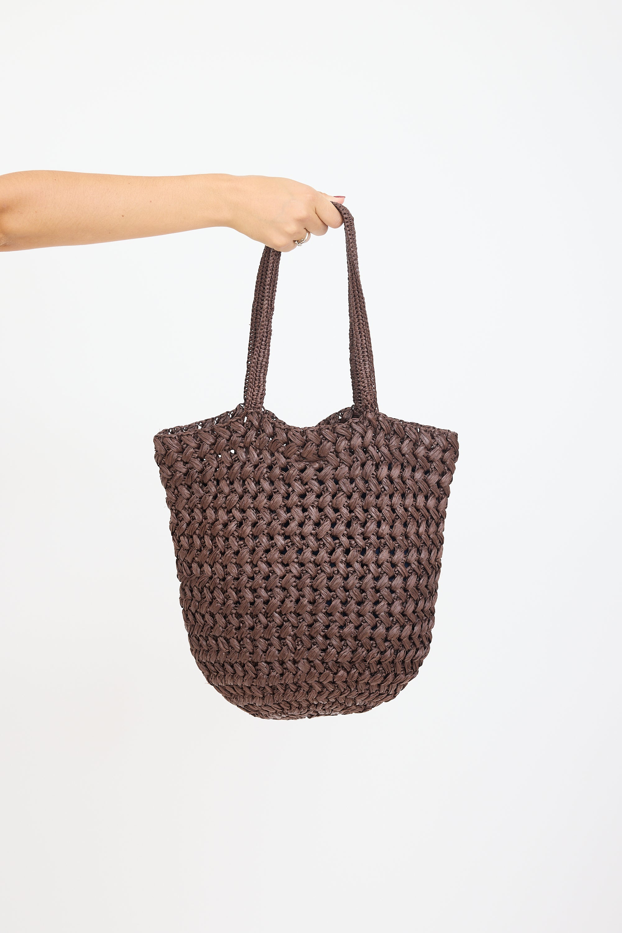 The Row // Raffia Estelle Woven Tote – VSP Consignment